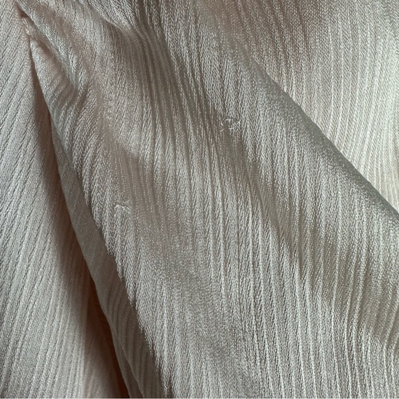 Ted Baker Loueese Puff Sleeve Faux Wrap Mini Dress Size 2 US 4-6 Light Pink - Picture 13 of 13